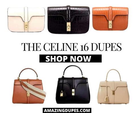 celine bag leather replica|celine clasp bag dupe.